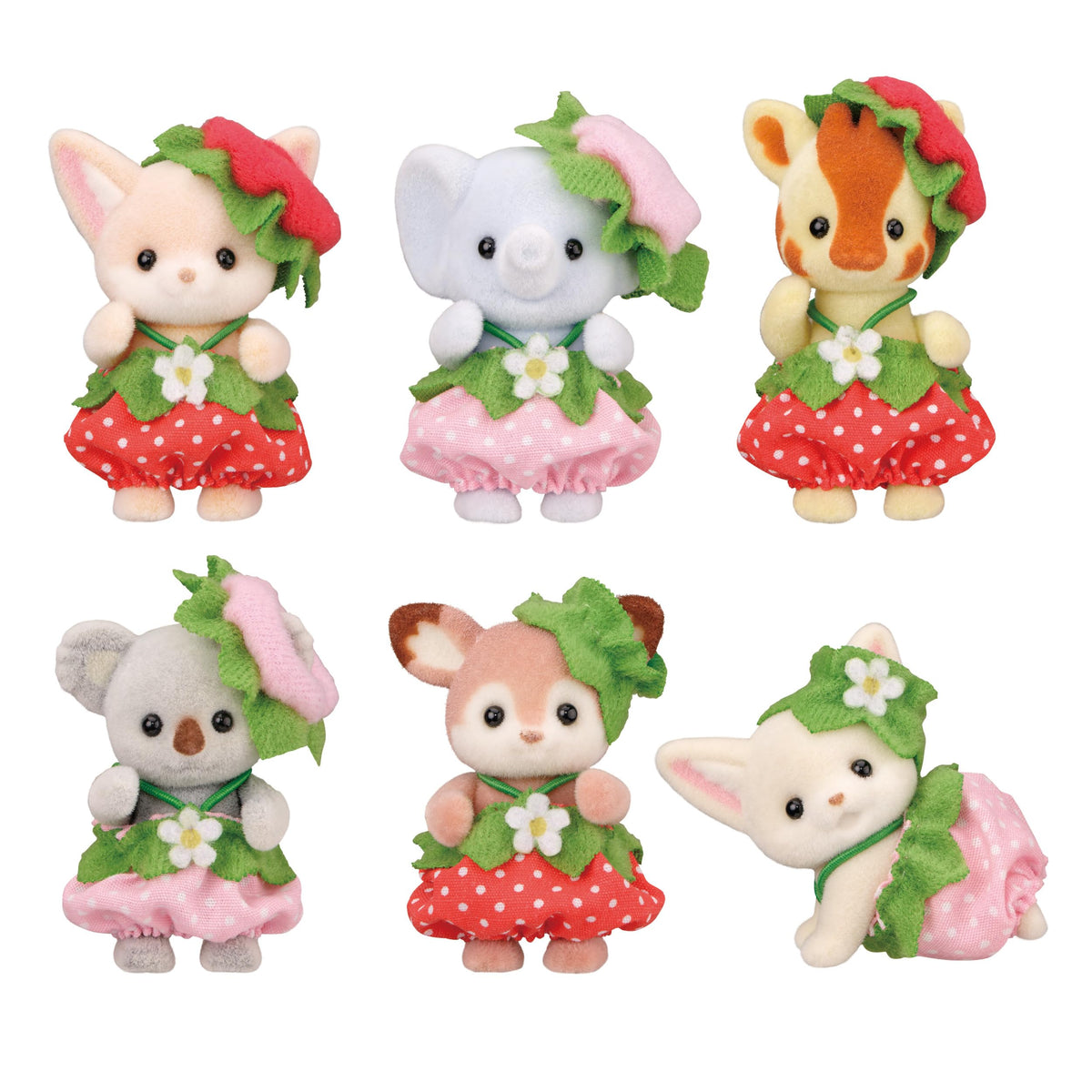 Calico Critters Very Berry Babies surprise figure; perfect for imaginative pretend play.