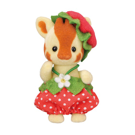 Calico Critters very berry babies together; mini friends inspire role play.