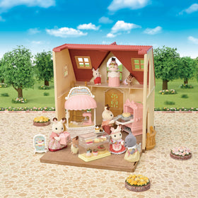 Calico Critters Village Cake Shop working oven enables real pretend-baking fun
