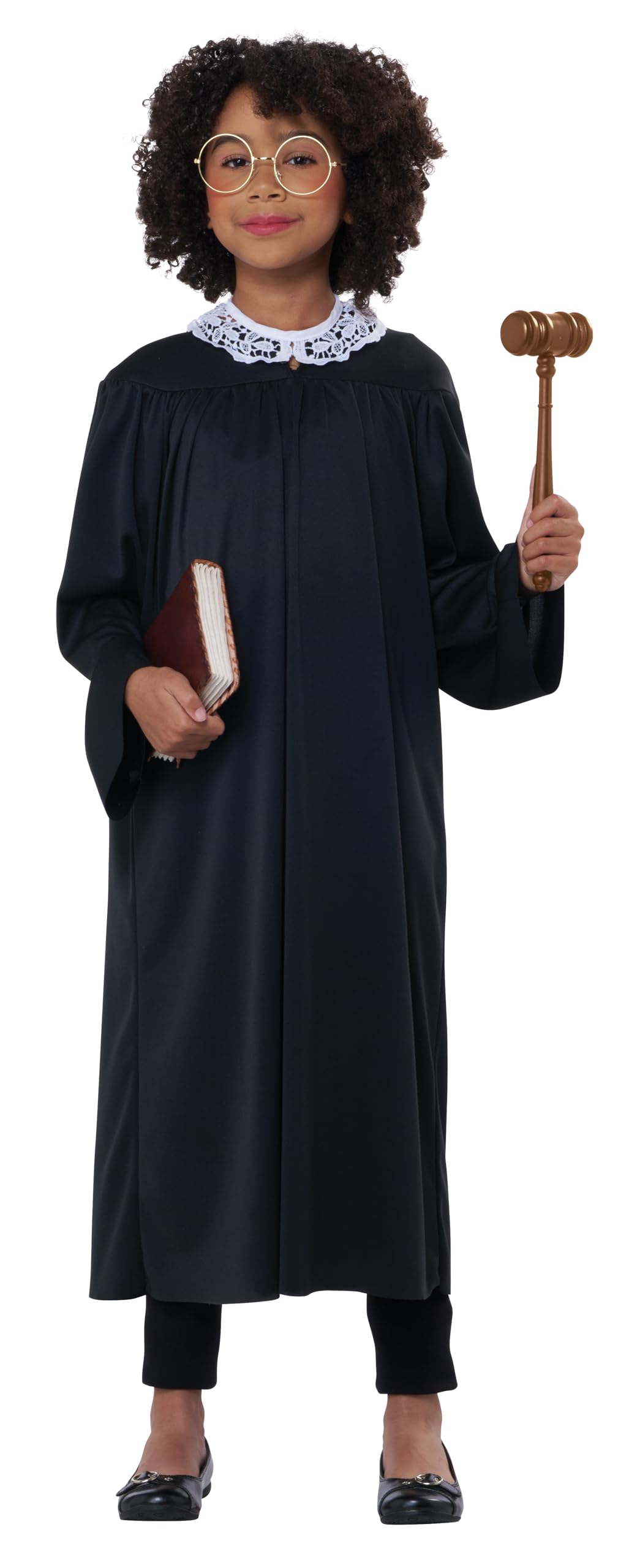 California Costumes Judge Costume side view showing unisex fit.