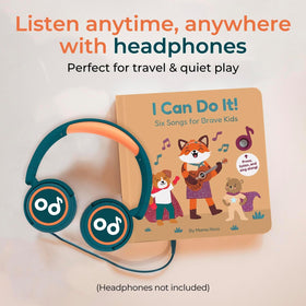 Cali's Books ergonomic sound buttons encourage toddler interaction
