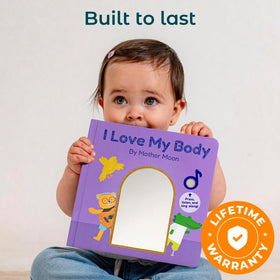 Cali's Books Nursery Rhyme Sound Book A-Tisket-A-Tasket button invites rhythmic play