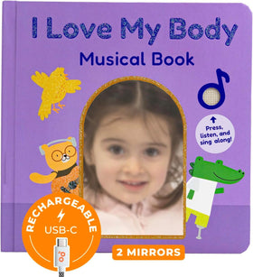 Cali's Books Nursery Rhyme Sound Book Patty Cake button for early learning fun