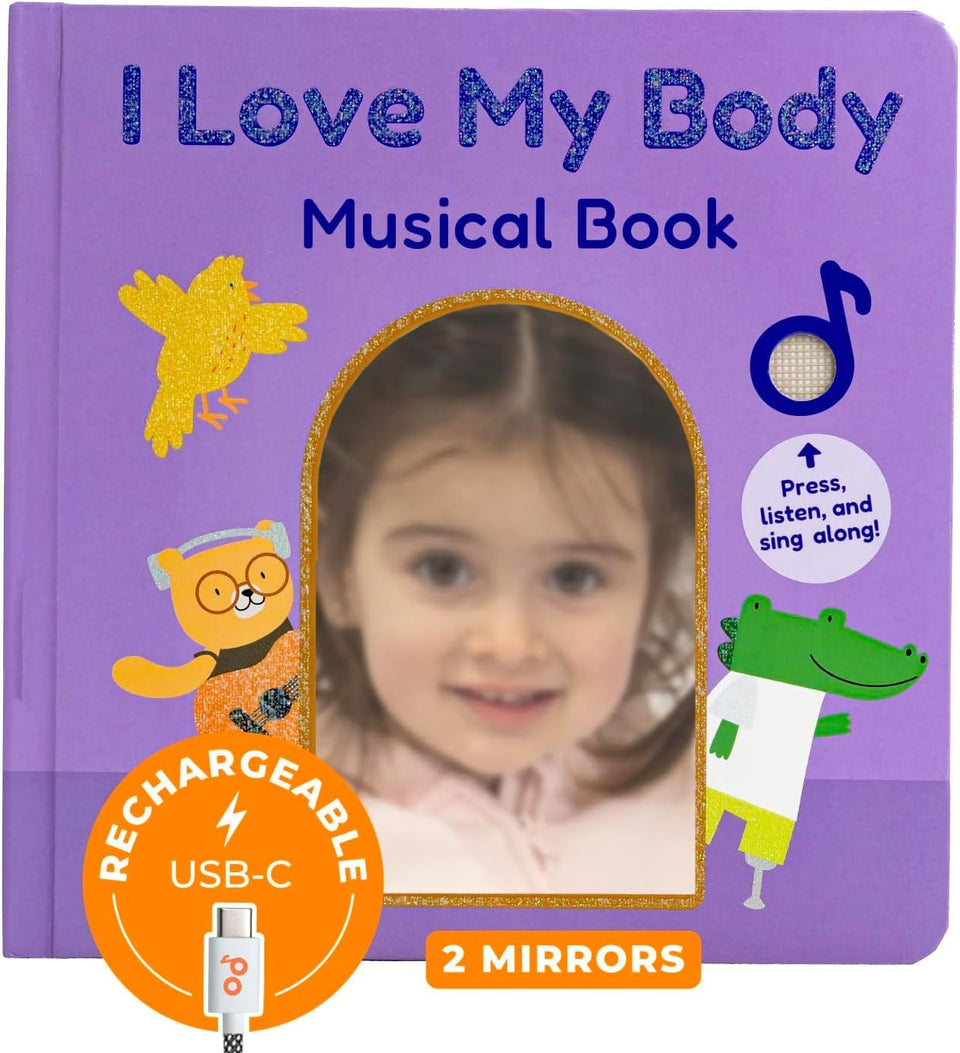 Cali's Books Nursery Rhyme Sound Book Patty Cake button for early learning fun