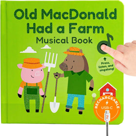Cali's Books Old MacDonald Farm cover showcases durable, kid-friendly design for toddlers.