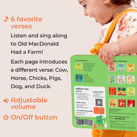 Cali's Books Old MacDonald Farm lyrics page helps kids follow along with the song.