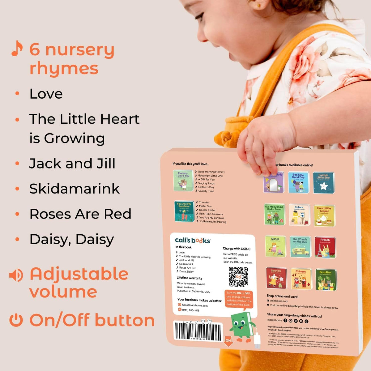Cali's Books perfect-valentines-gift offers a delightful music-and-book combo for toddlers.