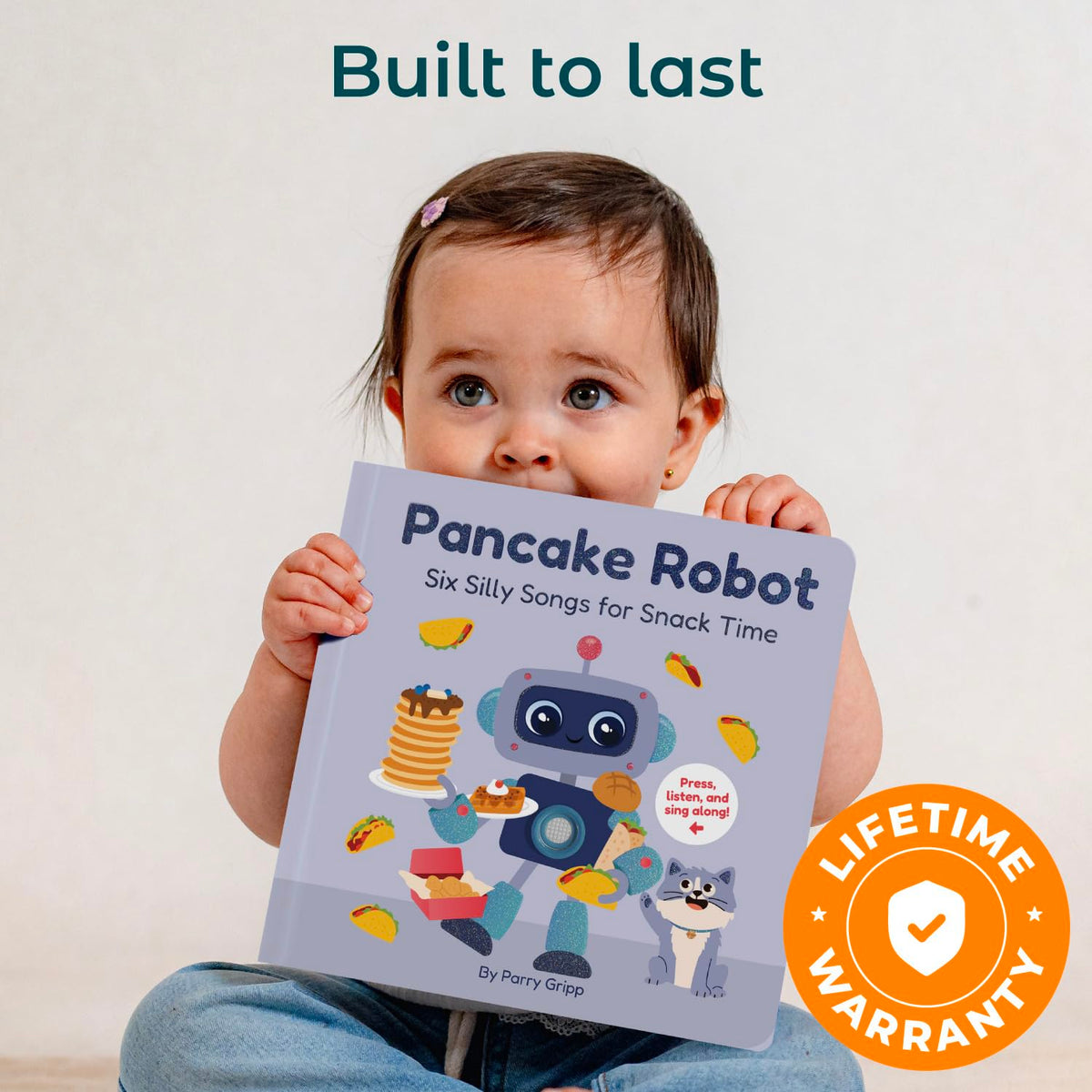 Cali's Books screen-free play promotes calm, focused music moments.