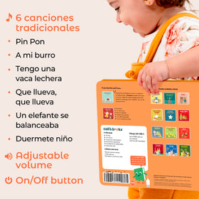 Cali's Books Spanish book durable build and safety guarantees for curious toddlers