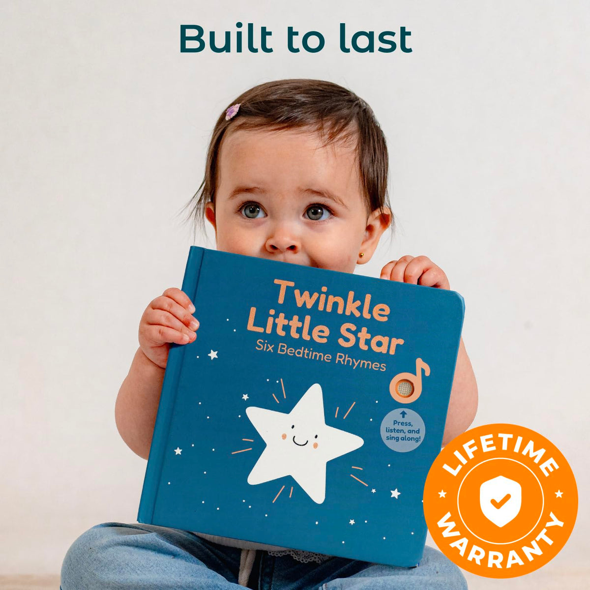 Cali's Books Twinkle Twinkle Star durable board pages withstand toddler use.