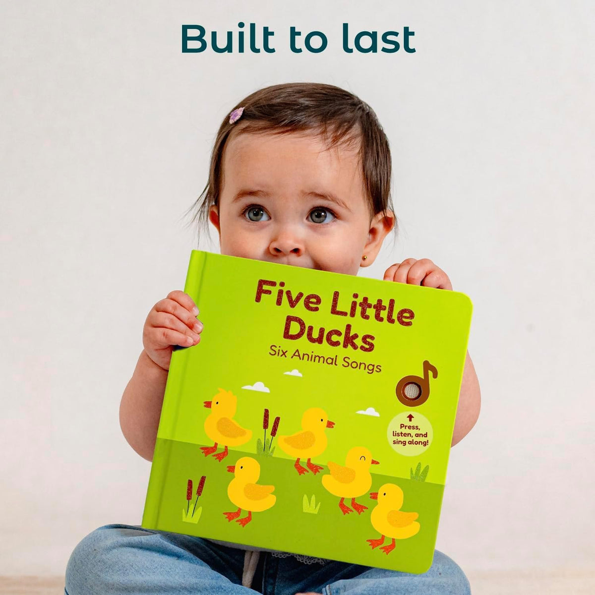Cali's Books durable construction ensures safe, long-lasting storytime for little ones.