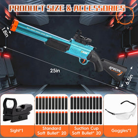 Calithor 40-count foam darts set for foam blaster battles
