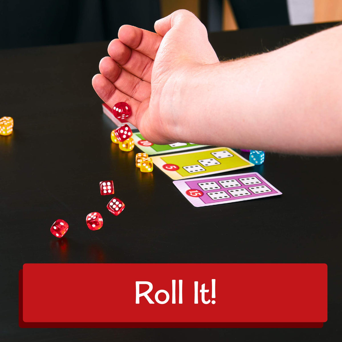 Calliope Roll for It! a compact box makes travel-friendly game sessions easy.