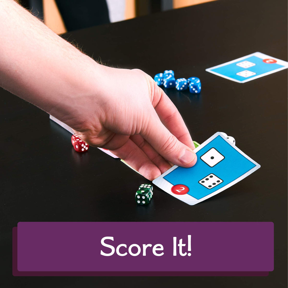 Game play action in Calliope Roll for It! showing tense decisions