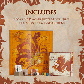 Calliope Tsuro box and components present quick setup and tidy storage.