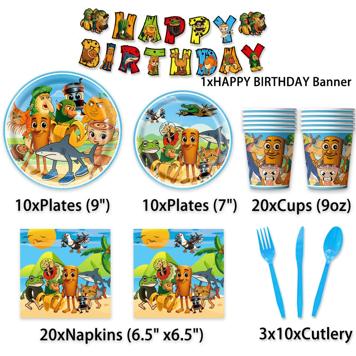 CALLMEAI 7-inch plate highlight for kids' snacks with themed decor