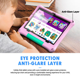 Callsky-Kids screen showing preloaded kid apps and safety features
