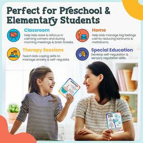 Calm and Joyful Kids SEL activities support self-regulation in classrooms.