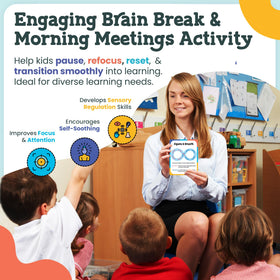 Calm and Joyful Kids speech therapy materials facilitate visual breathing exercises.