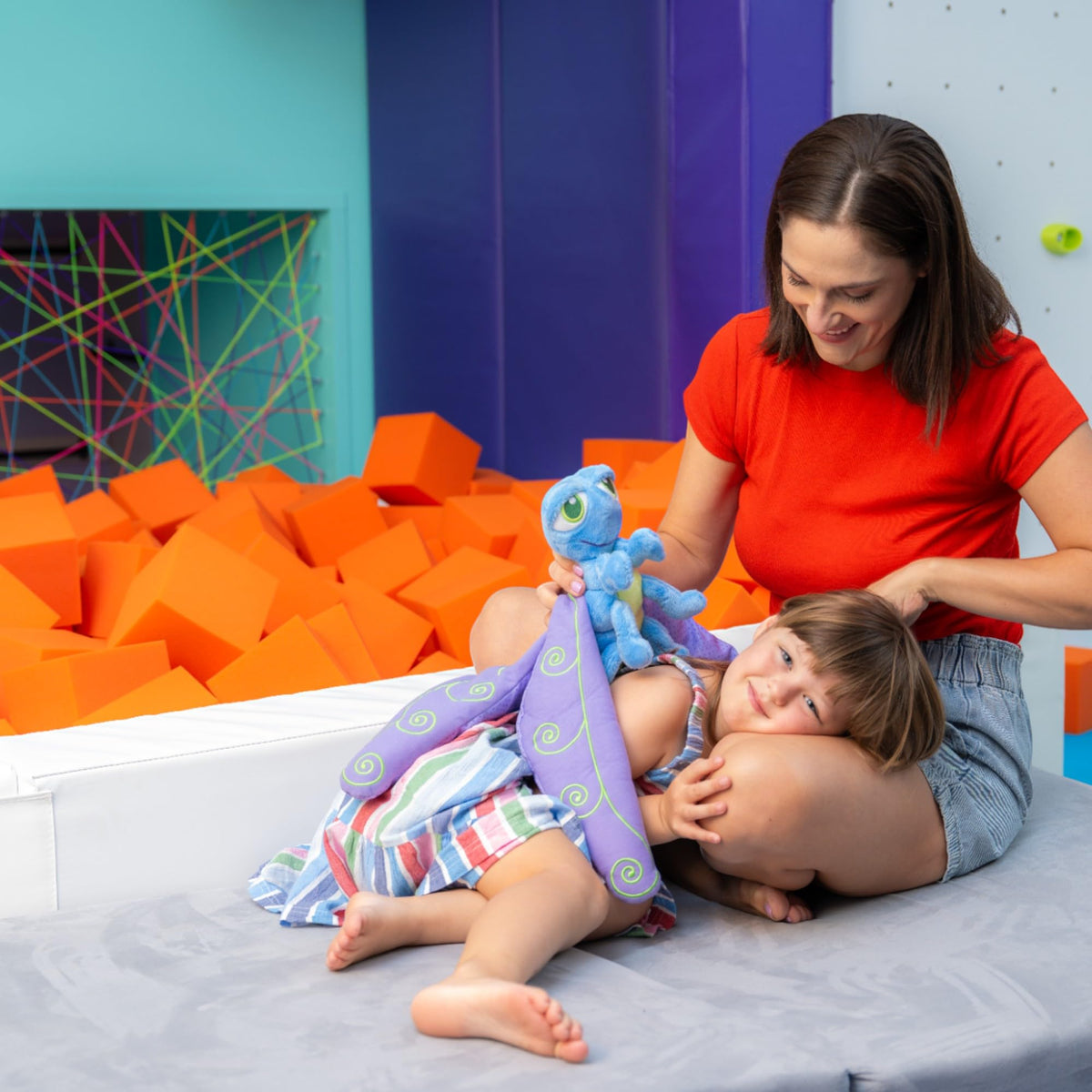 Calm Caterpillar Flutter Dragonfly easy spot cleaning for busy families.