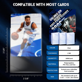 Calmhaven archival safe PVC-free sleeves preserve card quality over time