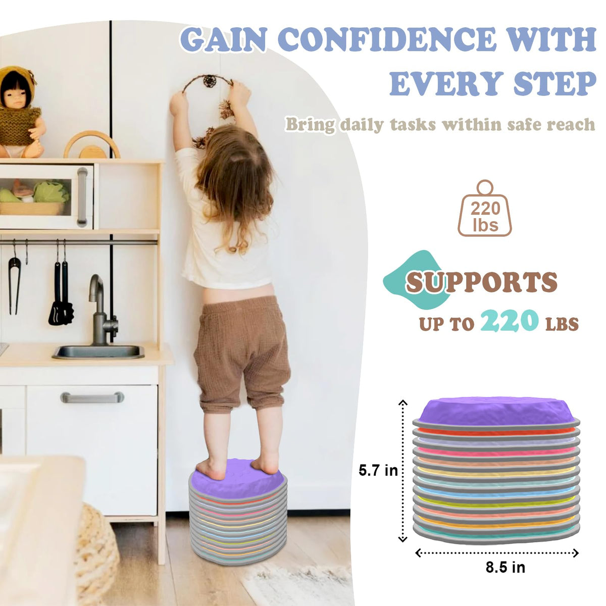 Camelus balance stones support active, screen-free play in homes and classrooms