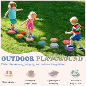 Camelus stepping stones stackable design for easy storage and transport