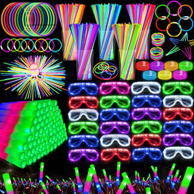 Camlinbo 16-inch foam glow sticks brighten parties with flexible, safe color