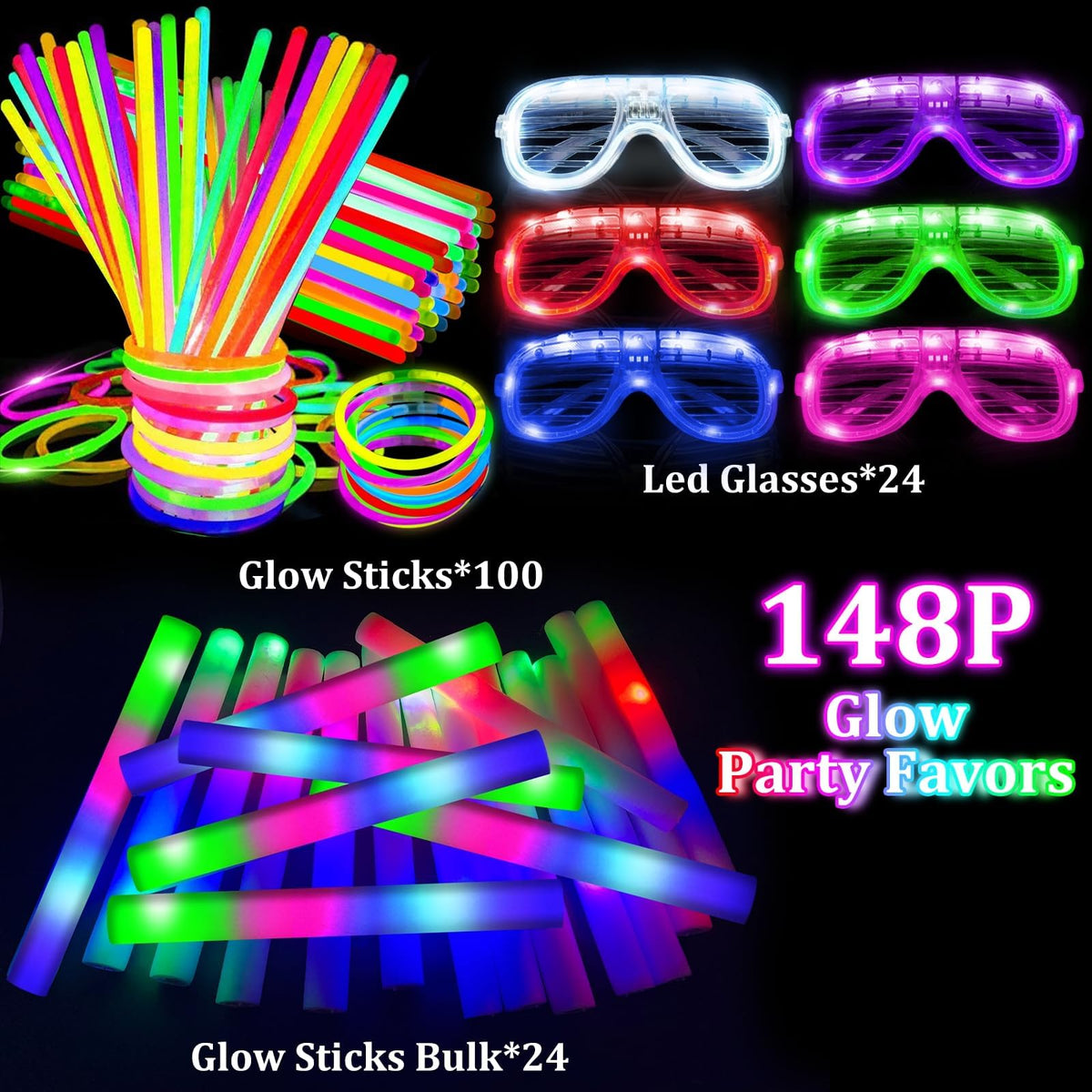 Camlinbo glow bracelets provide easy, durable accents for guests' outfits