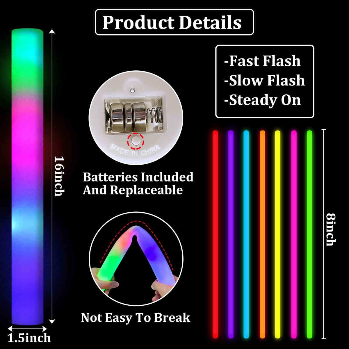 Camlinbo glow necklaces and bracelets add hands-free light and fun to events
