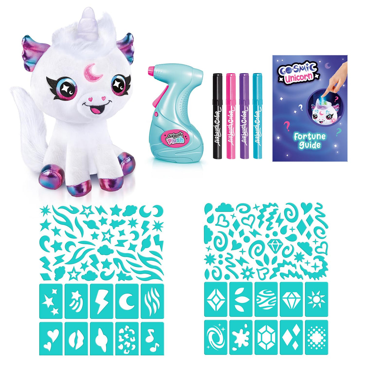 Canal Toys Airbrush Tool close-up shows smooth control for bold patterns.
