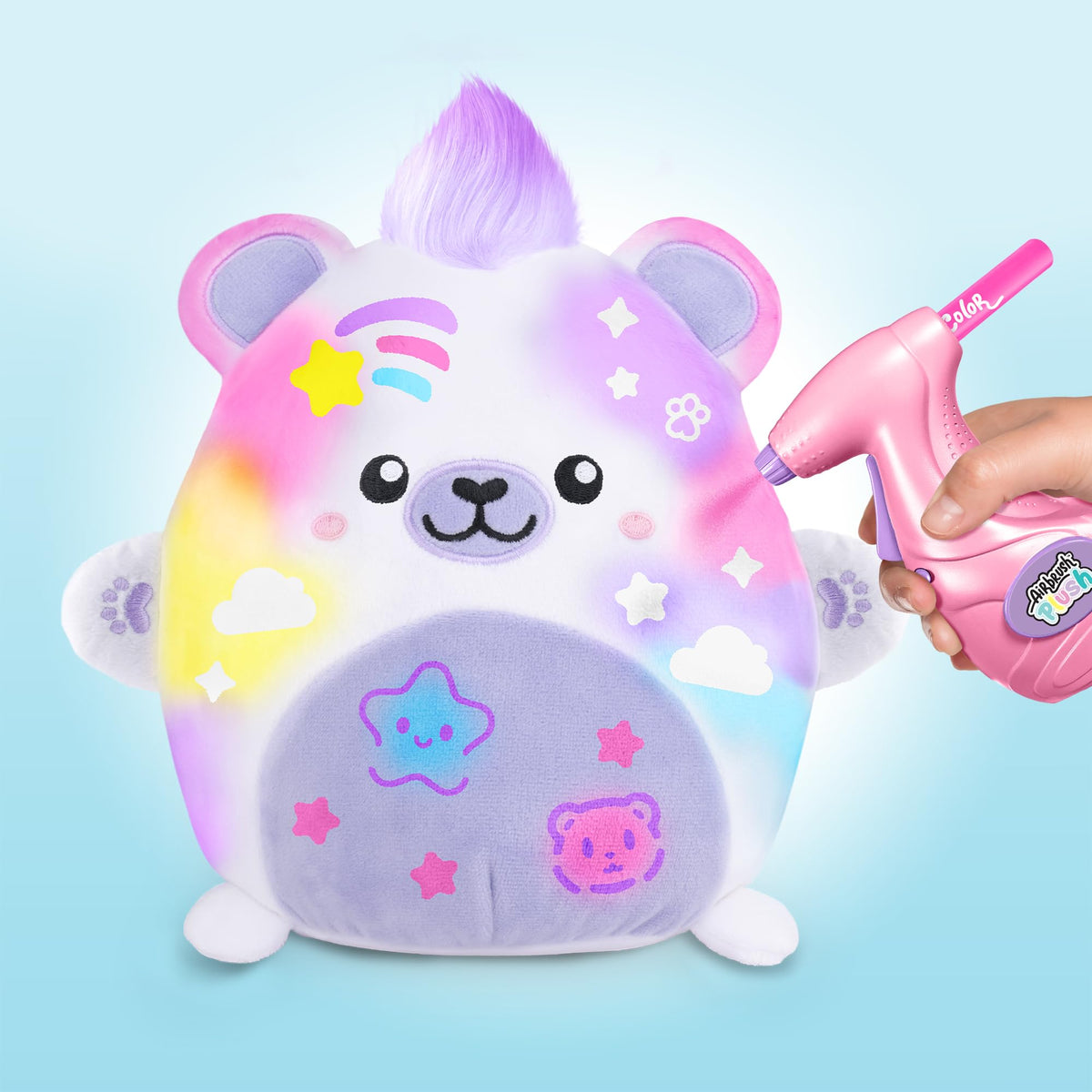 Canal Toys masking shapes to create clean, layered patterns