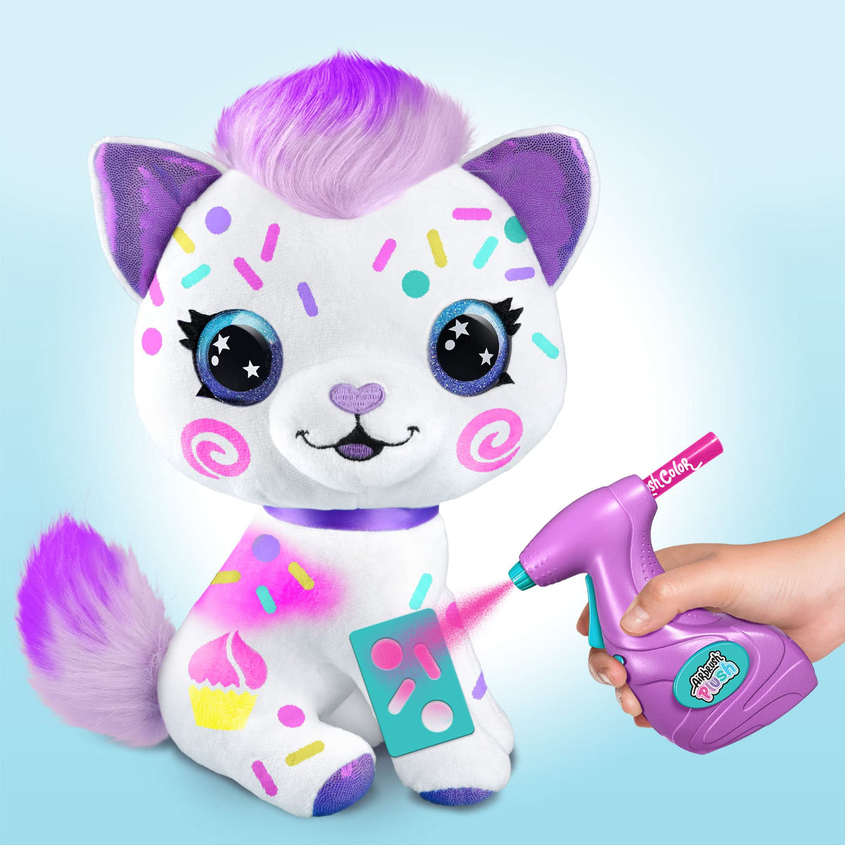 Canal Toys Airbrush kit keeps surfaces clean and easy to reset designs