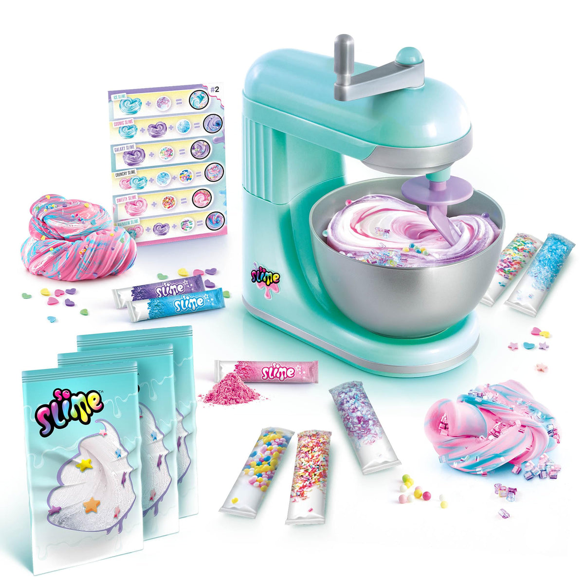 Canal Toys So Slime colorant powder adds vibrant hues to slime creation.