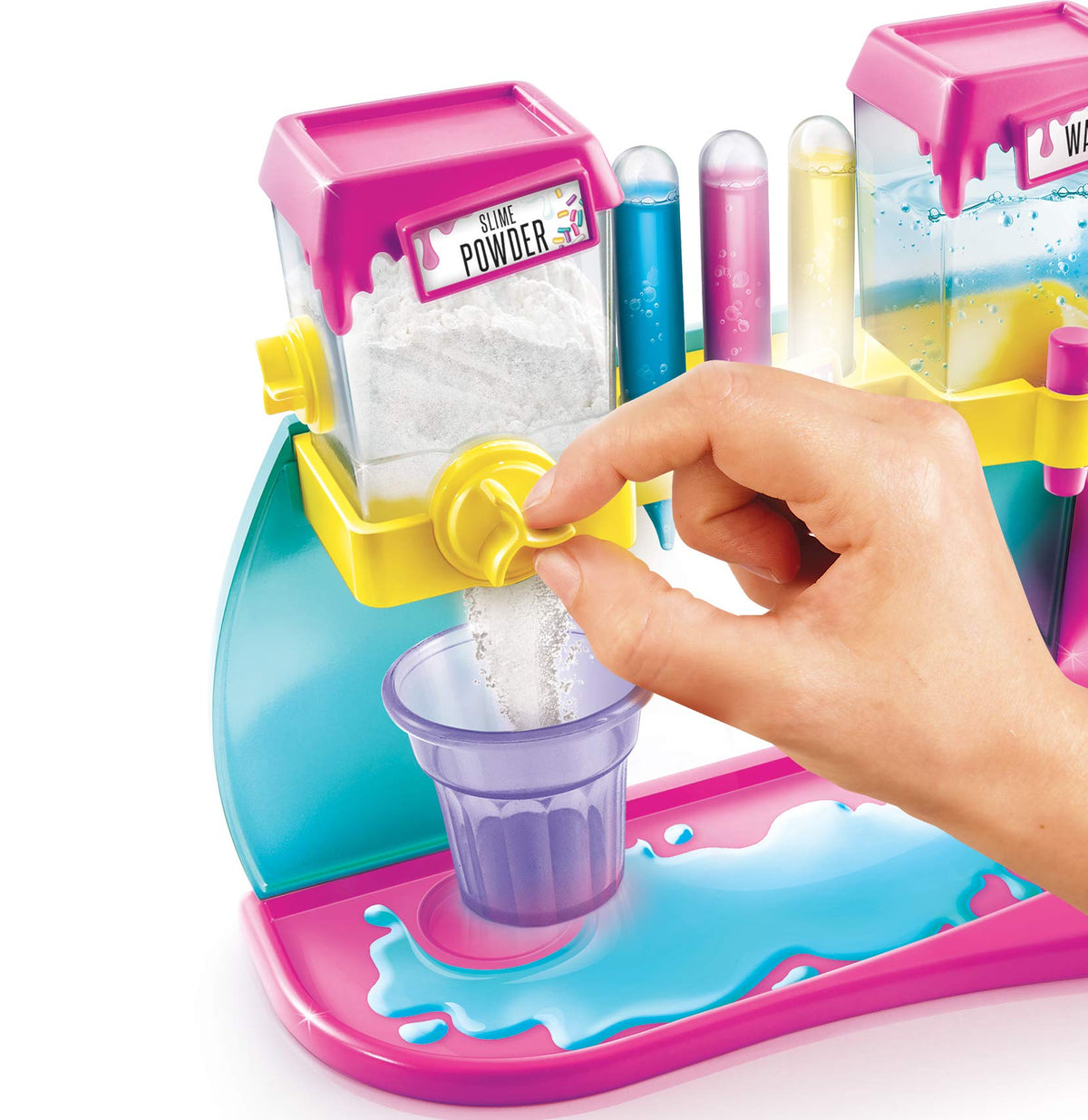 Canal Toys So Slime DIY Slime Station includes scented colorants for vibrant, personalized aromas.