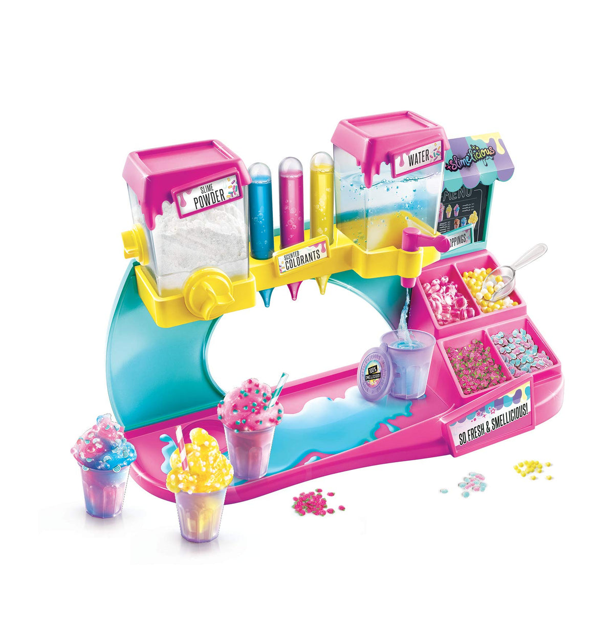 Canal Toys So Slime DIY Slime Station showcases the slime-station for fun, mess-free slime making.