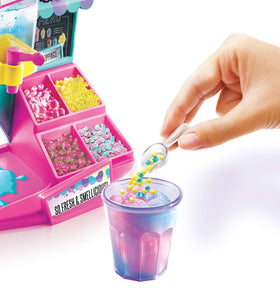 Canal Toys So Slime DIY Slime Station includes a sticker sheet for creative finishing touches.