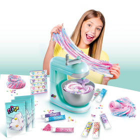 Canal Toys So Slime premade white slime bags enable quick marble experiments.