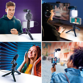 Canal Toys Studio Creator Podcast Kit compact design fits small spaces and travel bags.