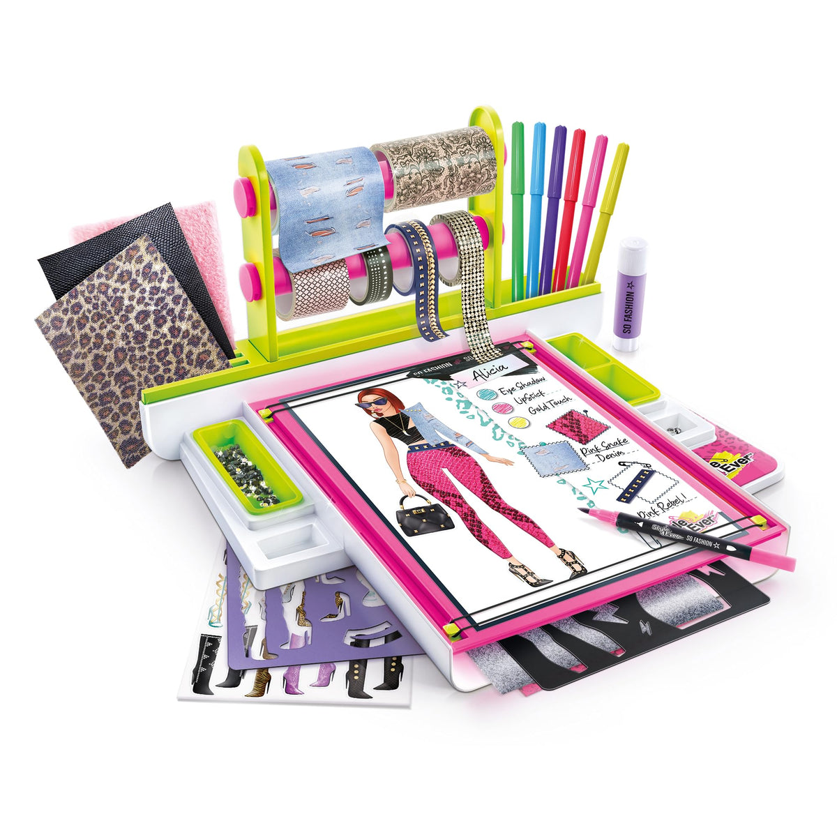 Canal Toys Style 4 Ever design sheets and stencils for planning outfits