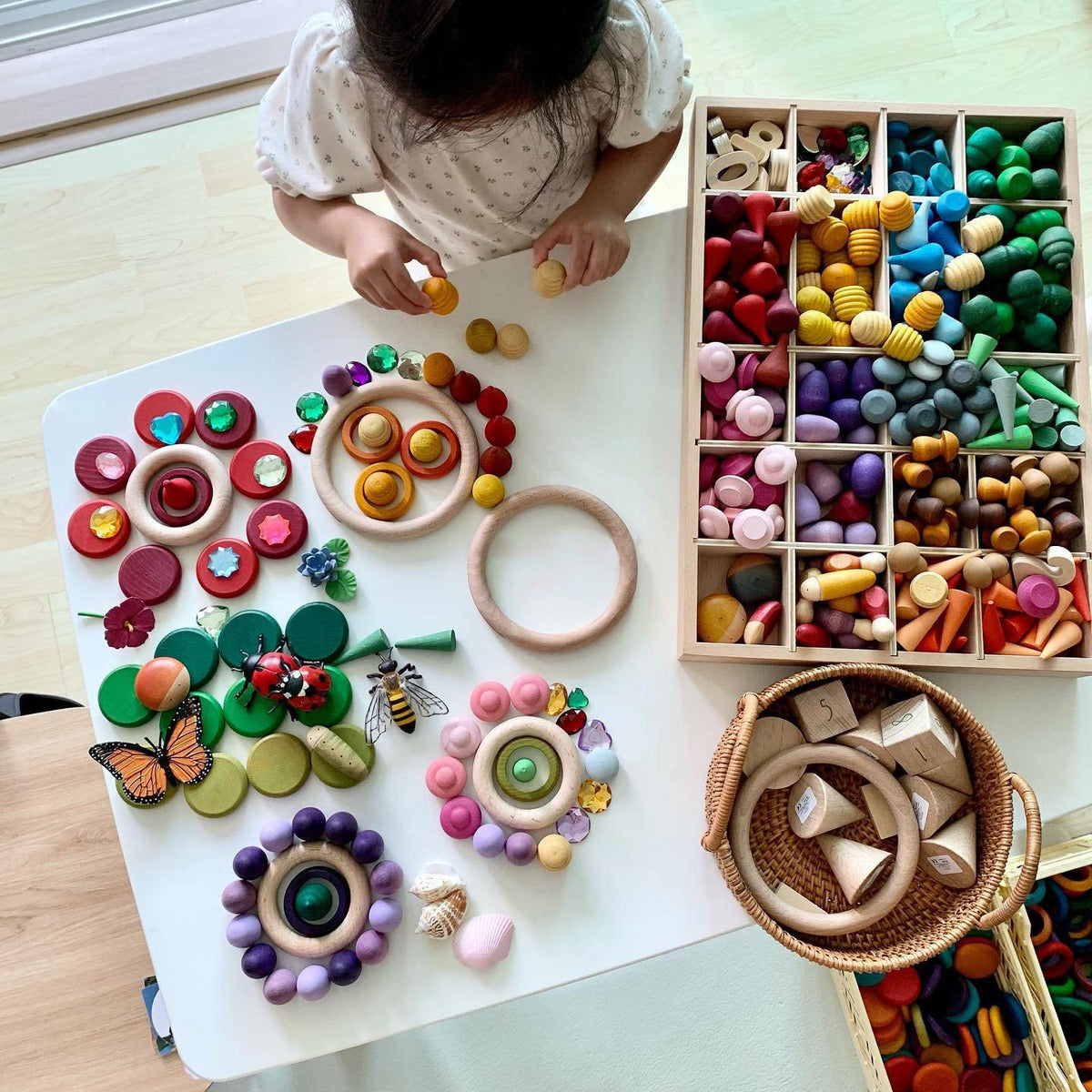 Candywood durable wood varieties with varied textures for long-lasting play