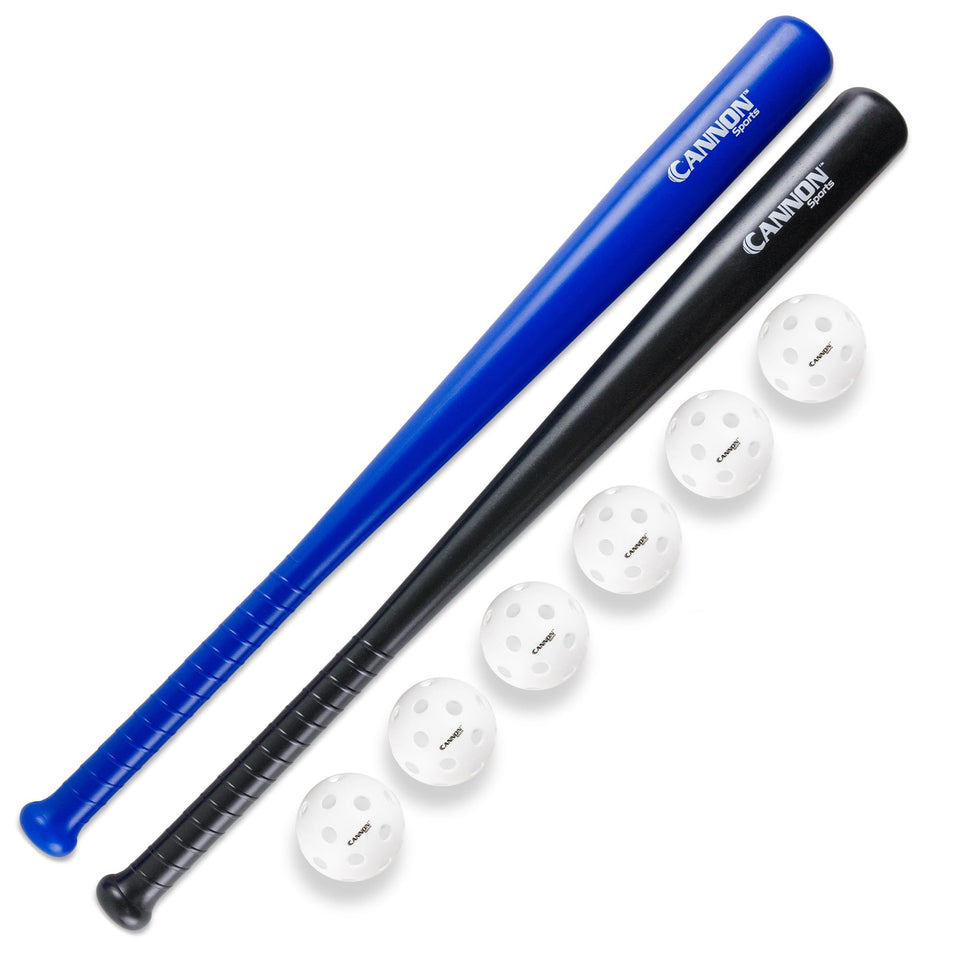 Cannon Sports two 29.5 inch plastic bats for backyard practice and family play