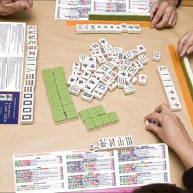 CANVUNTHY mahjong cards beginner-senior friendly-set supports group play