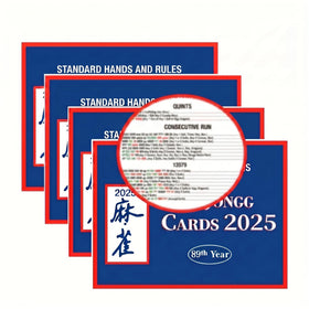 CANVUNTHY mahjong cards official-2025-hands improve accuracy during play