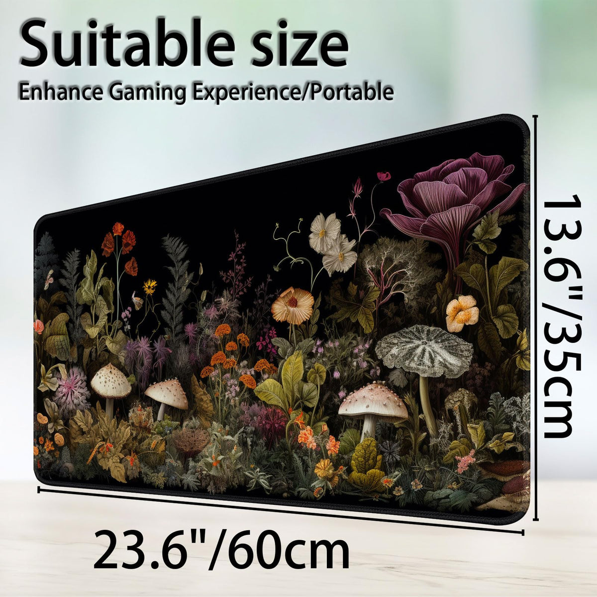 CAPAUNVDA high-quality material playmat offers durable, smooth surface for reliable play.