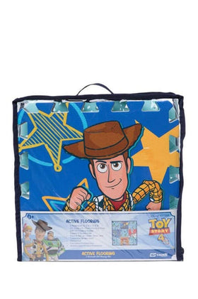 Capelli Sport Disney Toy Story foam mat featuring Woody and Buzz for safe play