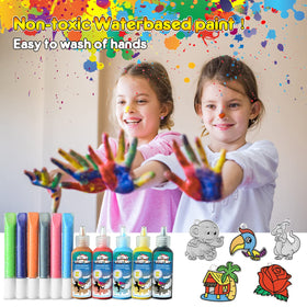 CAPKIT Eleven Color Paints offering bright hues for creative color mixing