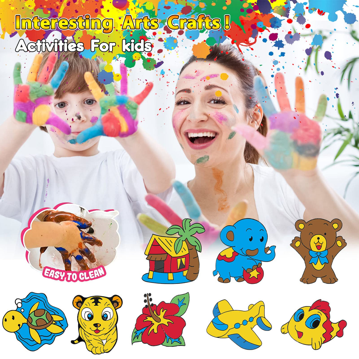 CAPKIT Window Mirror Art Setup suitable for home, classroom, or car windows