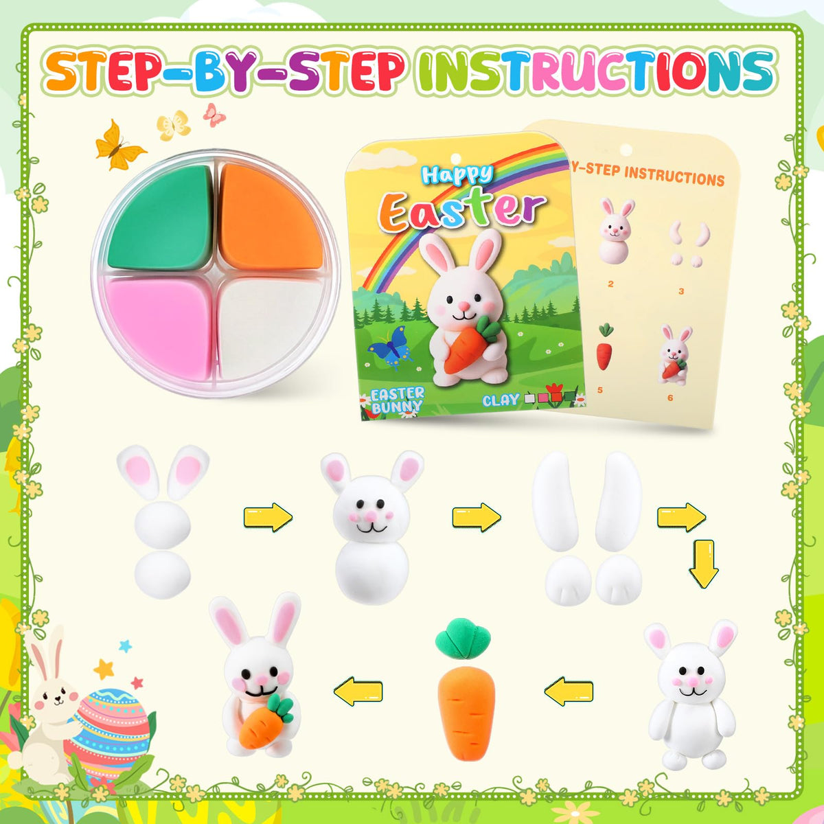 Capoda Easter-themed designs featuring bunnies and eggs for joyful sculptures.