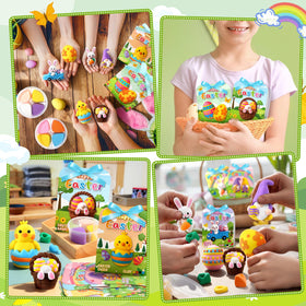 Capoda Happy Easter cards with tutorials to inspire safe, creative play.